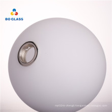 Wholesale 100mm opal white light shade glass ball lamp shade with g9 metal screw